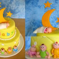 Babies This cake is from the Wilton Fondant book. I thought it was the cutest cake and was very happy that I had a baby shower coming up, so I...