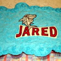 Shark Ccc This is my first CCC. Thanks for all the help! I added a chocolate transfer for my son's 3rd birthday