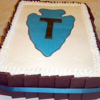 T Patch Change Of Command I made this for my husband's Change of Command ceremony. It served 120 people and traveled 6 hours in the car! Since I was traveling,...