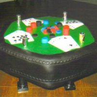 Show Your Full House! The black is made with the Marshmallow Fondant recipe as well!. I used cocoa in my recipe & it took very little coloring to make it...