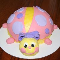 Smash Cake This is the smash cake that goes with the Flowers and Bugs cake in my gallery. Apparently the dad ate most of it and didn't want to...