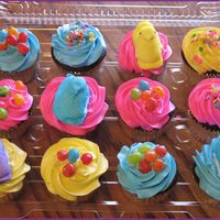 Peeps Easter Cupcakes 