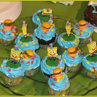 Spongebob Cupcakes 