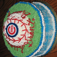 Cubs Birthday Cake 