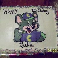 Fbct Mouse Birthday cake for 5year old . WASC cake with Buttercream Icing.