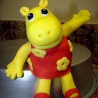 Tasha This is the first time I'm using gumpaste/fondant to create 3D figures.. It took me a while to make it, since I didn't have any...