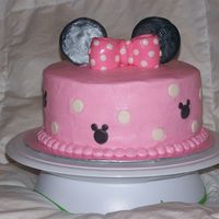 Minnie Mouse Cake This was my daughter's 3rd birthday cake. I am a critique subgroup member.