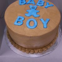 Made For A Baby's 1 Month Birthday It is a smores cake.