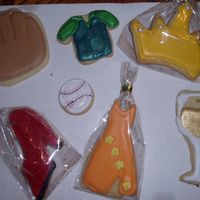 A Few Of Her Favorite Things Sugar cookies with antonia74's icing.I dded luster dust to some ,fondant pearls, royal icing flowers,colored sanding sugar, and used...