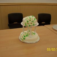 Course # 3 Final Cake Finally I made it hurrayyyy ....... This is my last cake on course # 3 I just finish it today. It is a orange cake.