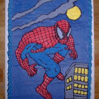 Spiderman Cake Spiderman cake.