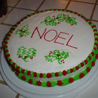 Noel This is a quick and easy christmas cake.
