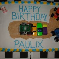 Monster Truck Cake 