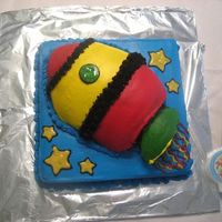 First Birthday Cake I made this for my son's first birthday. We used the Hugs and Stitches theme