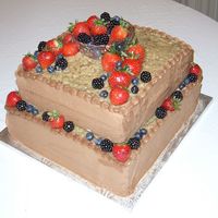 German Chocolate Grooms Cake 