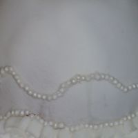 Pearls these are over 200 fondant balls painted in pearl luster dust