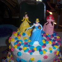 Top Of Princess Cake This cake I made for my daughters 2nd bday. I got the idea from CustomCakesbySharon. I really liked hers. Of course mine is no where near...