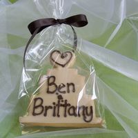 Wedding Cookies Sort of self explanitory, LOL. done for a wedding shower.