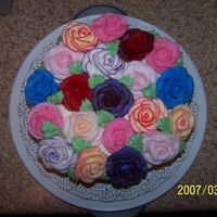 Week 4 Cake - Top View 