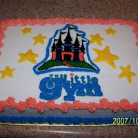 The Little Gym Cake I did this as a freebie for the mommy and me gymnastics program I take my daughter to. They were nice enough to comp the fall semester for...