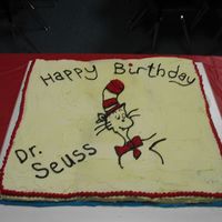 Dr. Suess Birthday Cake 
