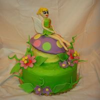 Tinkerbell This was for my step-daughter. The Tinkerbell was a total pain in the butt. This was was my second attempt.