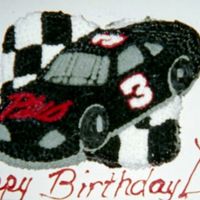 Dale Earnhart Cake This is an old picture, from back when I was married, LOL. My husband was a big Nascar fan, particularly of DE. He stood over me as I made...