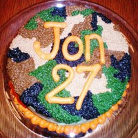 Hunting/camo Cake 