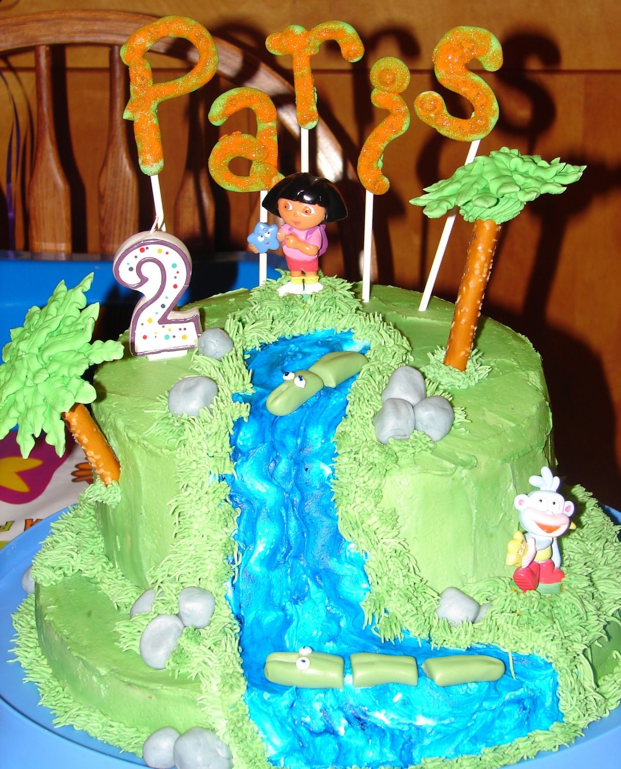 Dora Birthday Cake I made this for my niece who was Dora crazy at the time.