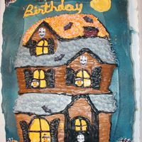 Haunted House I made this for my daughters birthday party last year