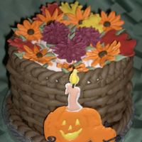 Course Ii Cake With Halloween Theme 