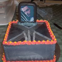 X-Men - Wolverine Birthday Cake I made this cake for my nephew's 6th birthday. He loves x-men and he wanted the wolverine from the movie not the cartoon :D The plaque...