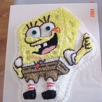 Spongebob I would've put this under children's birthday cakes, but it was for my husband. He insisted on Spongebob for his birthday. This...