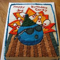 Bowling Birthday Party I found this photo on the internet and used a FBCT.