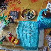 Mickey Pirate Cake This was for my son's 5th birthday. This was the easiest cake I've ever put together and I did it on short notice. Bought the...