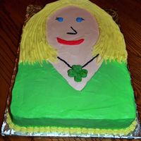 Jewelry Party Cake This cake was for a jewelry party on St. Patrick's Day