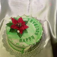 010_27.jpg Spice cake with caramel filling, covered with marshmallow fondant.