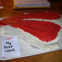 Beef Cake For Father's Day.
