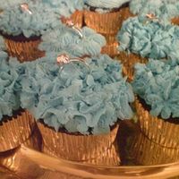 Tiffany Blue Cupcake For Bridal Shower 