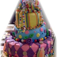 Candy Whimsical Made for my niece's birthday. Idea taken from April/May ACD