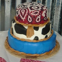 Cowboy Cake This cake was an inspiration from several that were posted here.
