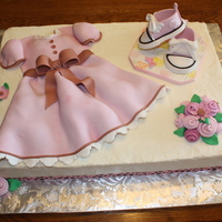 Baby Dress And Converse Made for a friend at work.