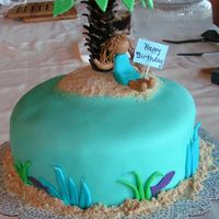 Sister's Island & Palm Tree Birthday Cake This cake was for my sister's 36th birthday. As a teenager she loved palm trees. She had palm tree wall paper in her bedroom and...