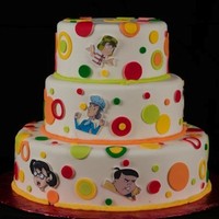 La Vecindad Del Chavo Del 8 I made this cake for my niece is from a very famous spanish cartoon La chilindrina