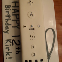 Wii Remote Wii Remote cake. Lots of fun