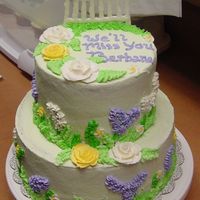 Flower Garden Cake This was for a goodbye party for a person at work...and my first time doing a flowery cake. Thank you to all the many talented people I...