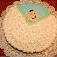 Baby Buggy Cake View 1 Cake is yellow, all icing and decorations done in BC. This is inspired from a cupcake I saw in the Wilton Method Course 1 handbook.