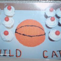 Basketball made for a childs basketball team