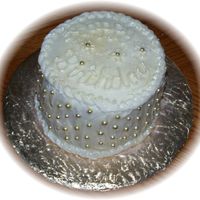 Gold And Creamy Red Velvet Cake with Cream Cheese Frosting- Last minute cake for a customer!