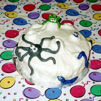 Moon Cake covered in fondant